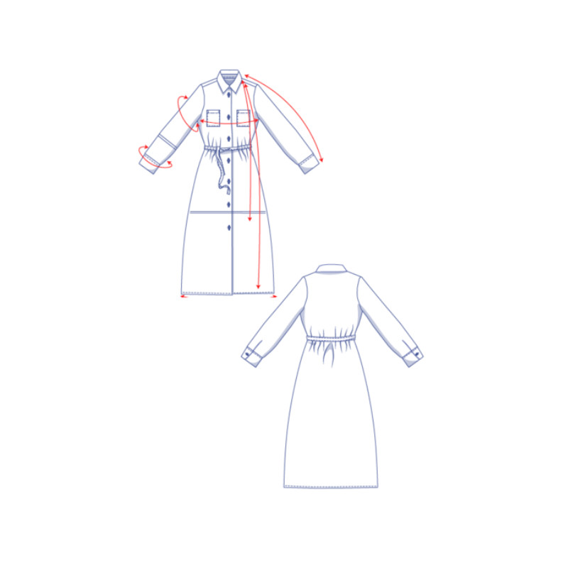 Scout Dress PDF pattern