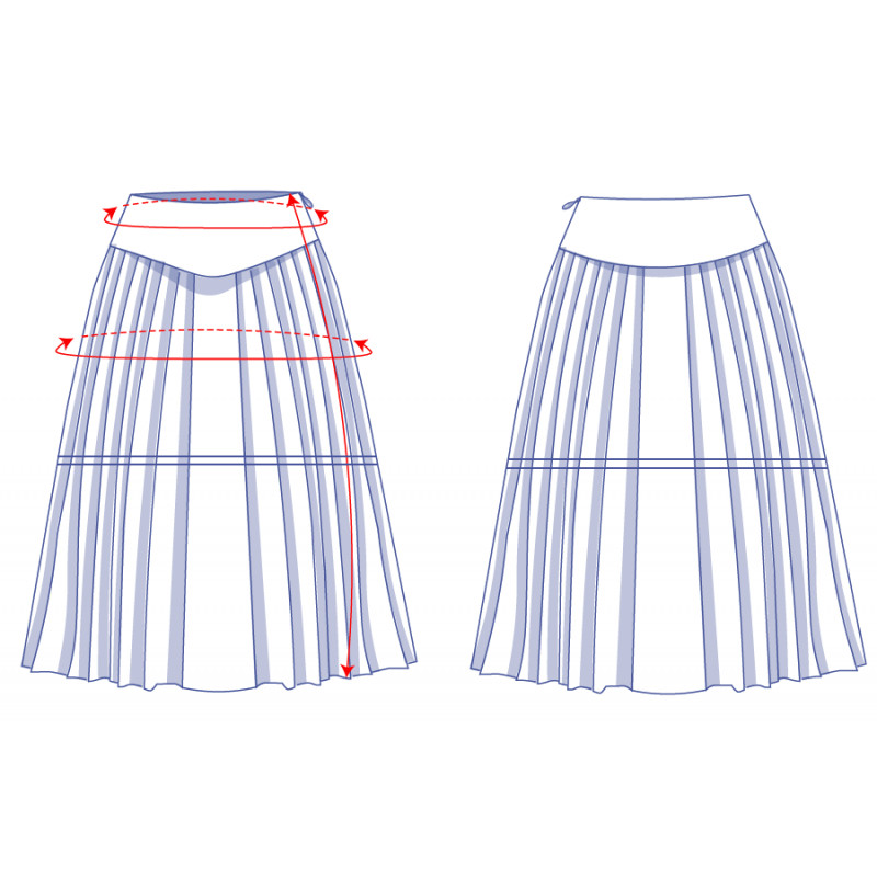 Amira Skirt PDF pattern