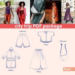 Pack de patrons PDF City trip